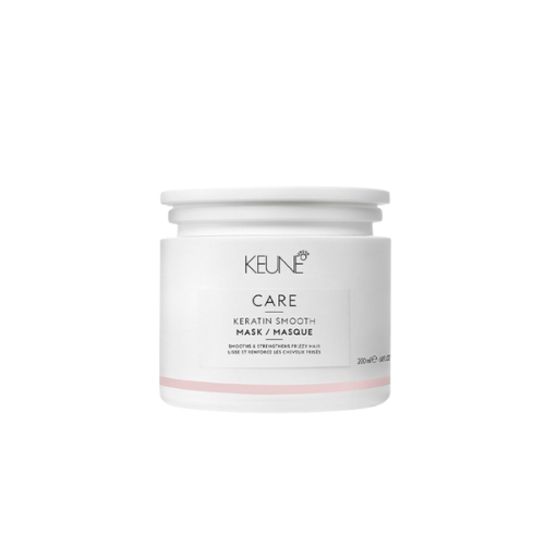 Keune Care Keratin Smooth Mask jar on a white background