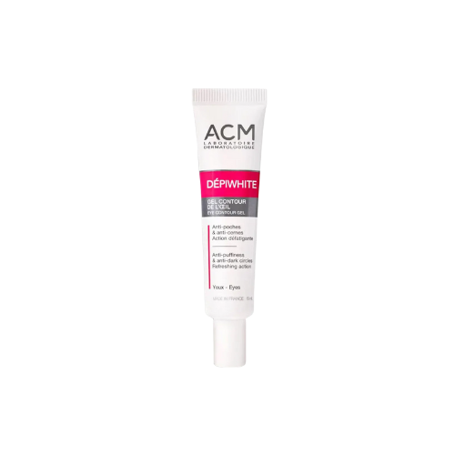 Tube of ACM Depiwhite cream on a white background