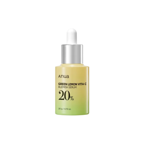 Anua Green Lemon Vita C Serum, 20ml – Brightening Vitamin C Serum for Dark Spots, Dull Skin & Uneven Tone | Korean Skincare Glow Serum
