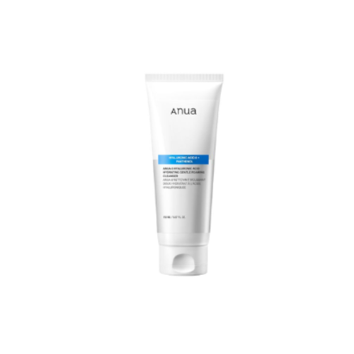 Tube of skincare product with 'anua' branding on a white background