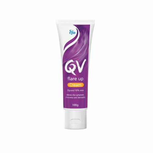 Ego QV Flare Up Cream, 100g – Steroid-Free Soothing Cream for Eczema & Itchy, Inflamed Skin