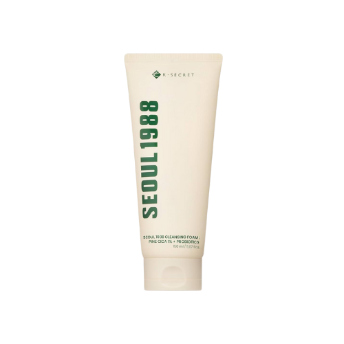 Tube of Seoul 1988 cleansing foam on a white background