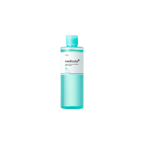 Medicube bottle on a white background