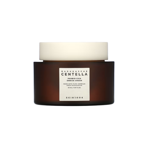SKIN1004 Madagascar Centella Probio-Cica Enrich Cream, 50ml – Deep Repair Moisturizer for Sensitive & Dry Skin
