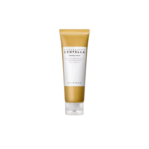 Skincare tube labeled 'Korean Centella' on a white background